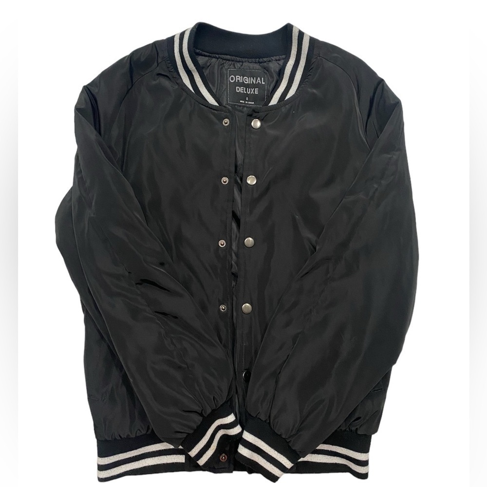 Original Deluxe Men Black Jacket Size Small